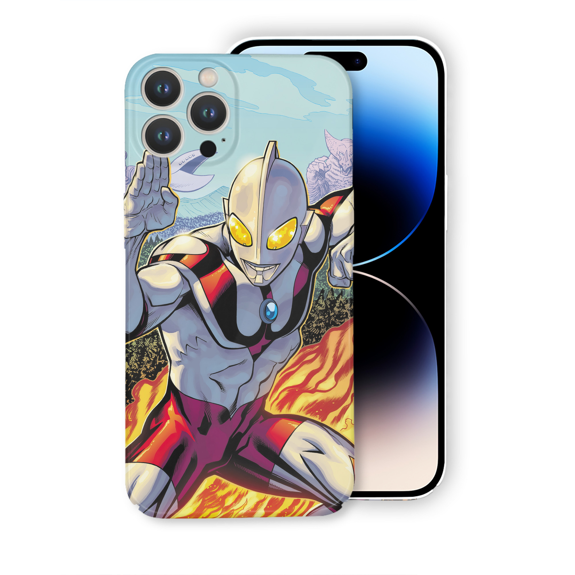 （画像用） ウルトラマン Ultraman 【iPhone 14シリーズ対応】ハードケース